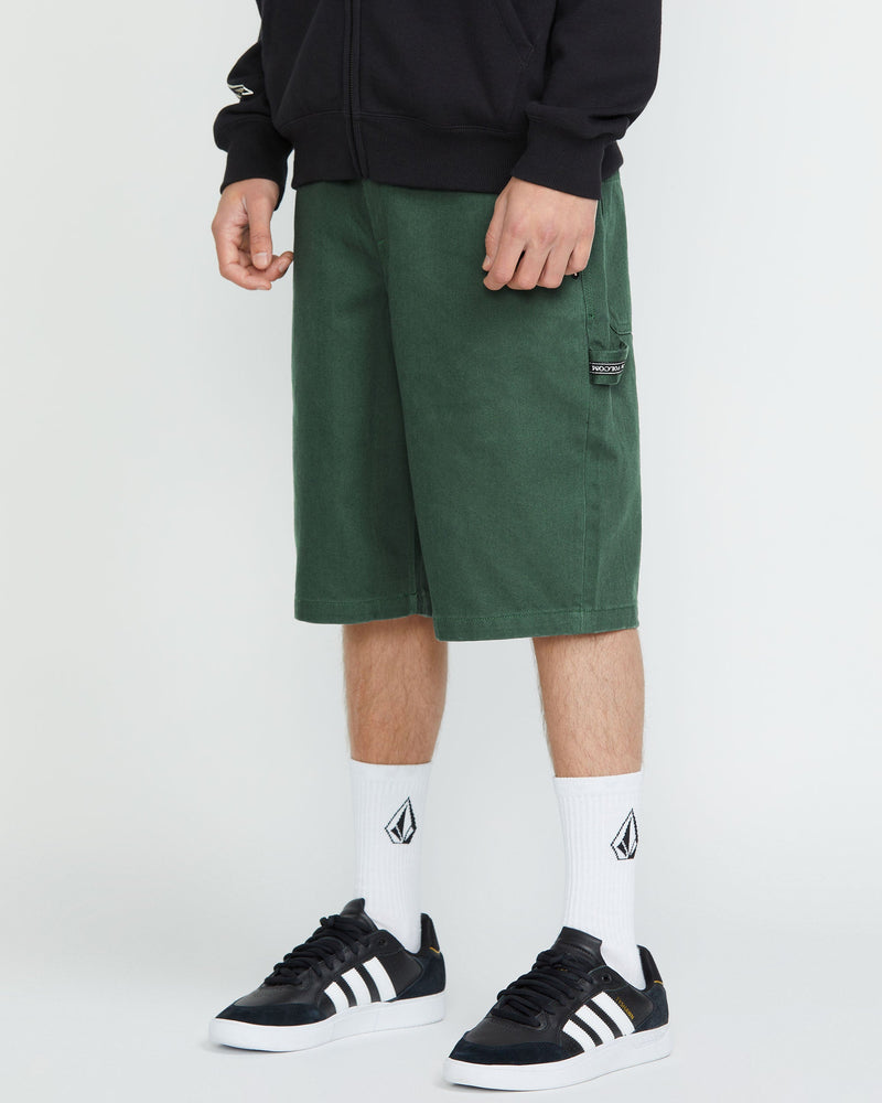 Volcom Men's Sawhorse Denim Shorts Alpine