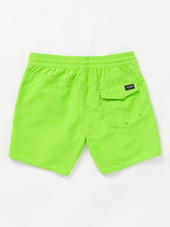 Lido Solid Trunks - Electric Green