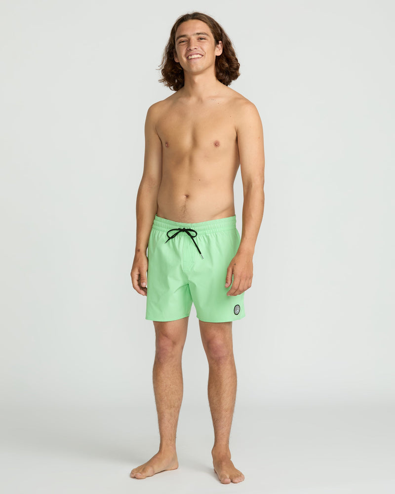 Volcom Men's Lido Solid 16" Trunks 