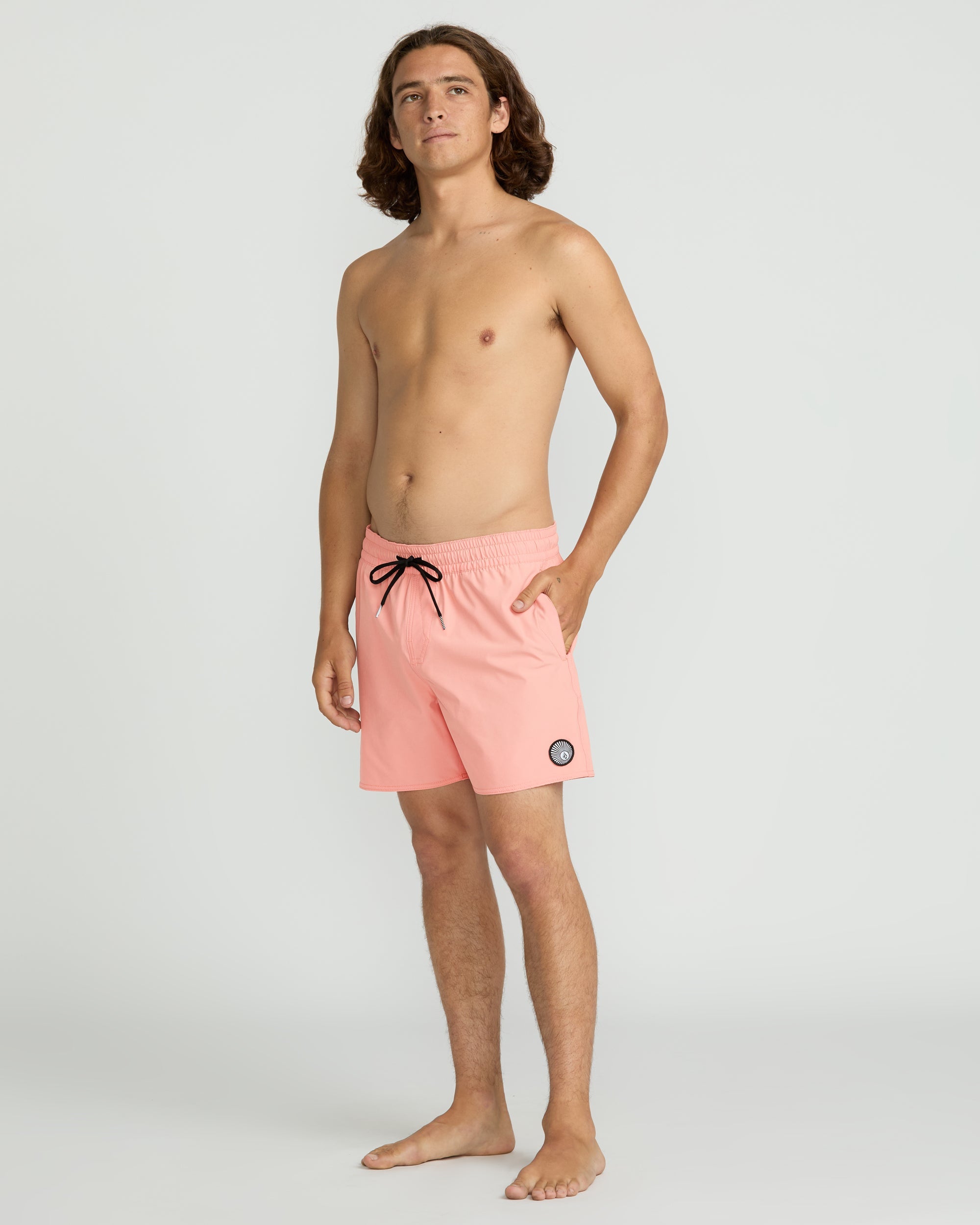 VOLCOM made in USAデッドストックサーフトランクス 34 Men's Lido 2 Solid Trunks - Volcom