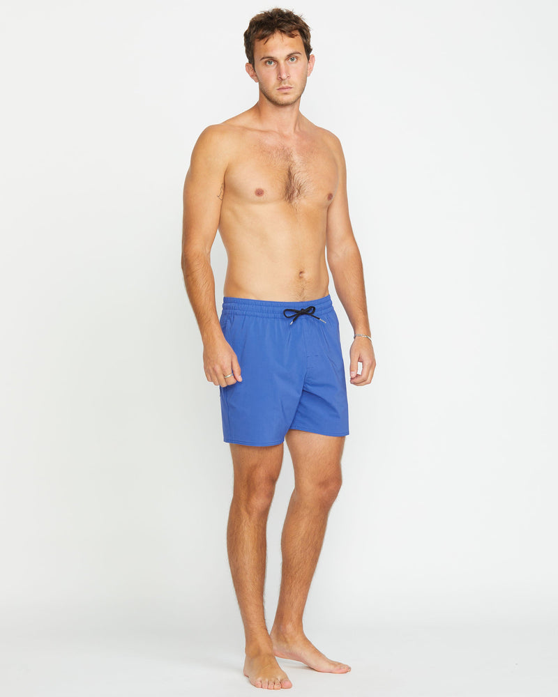 Volcom Men's Lido Solid 16" Trunks Ultramarine