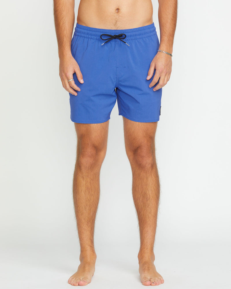 Volcom Men's Lido Solid 16" Trunks Ultramarine
