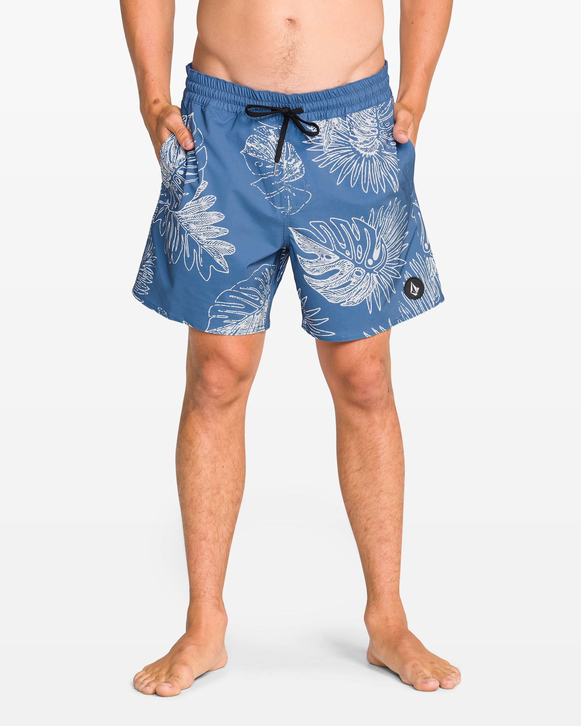 VOLCOM made in USAデッドストックサーフトランクス 34 Men's Lido Print Trunks - Volcom