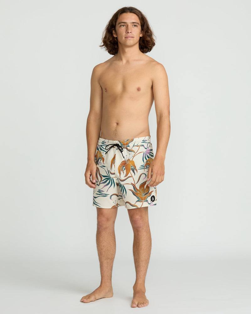 Volcom Men's Lido Print 16" Trunks 