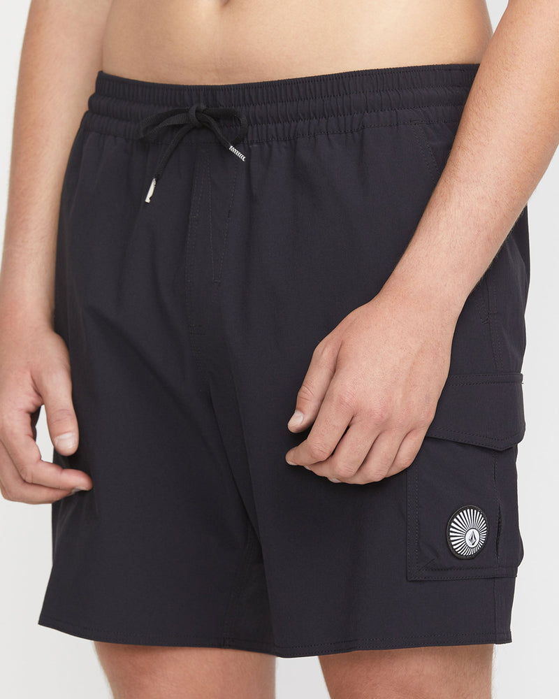 Volcom Men's Truly Liberator Trunks Black