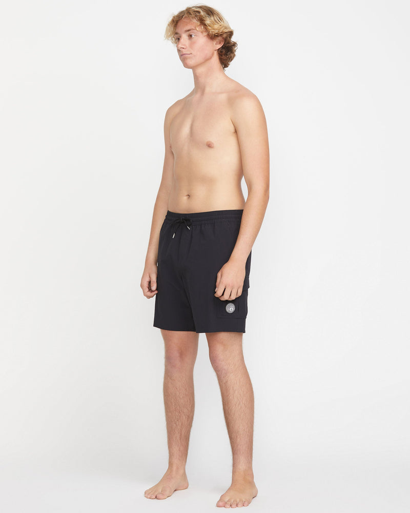 Volcom Men's Truly Liberator Trunks Black