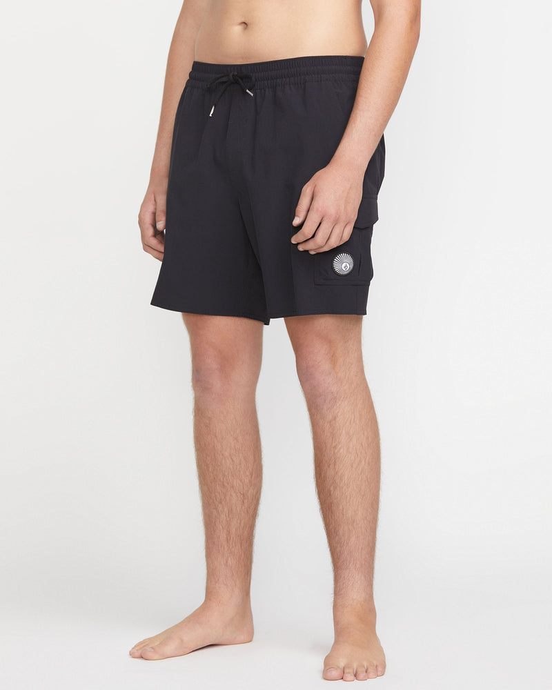 Volcom Men's Truly Liberator Trunks Black
