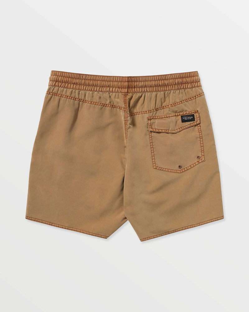 Volcom Men's Center Elastic Waist Trunks 