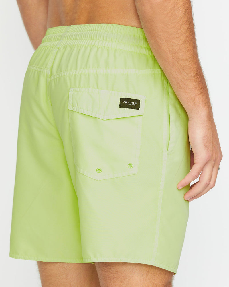 Volcom Men's Center Elastic Waist Trunks 