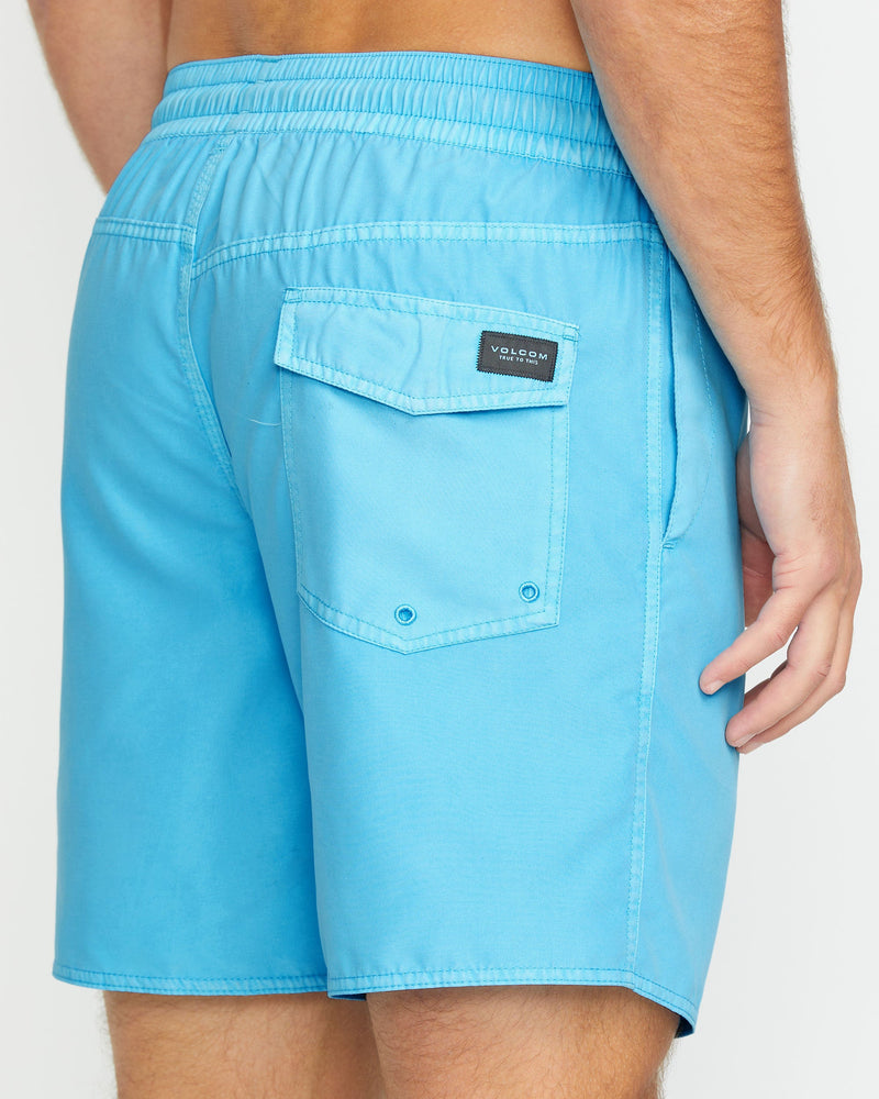 Volcom Men's Center Elastic Waist Trunks 