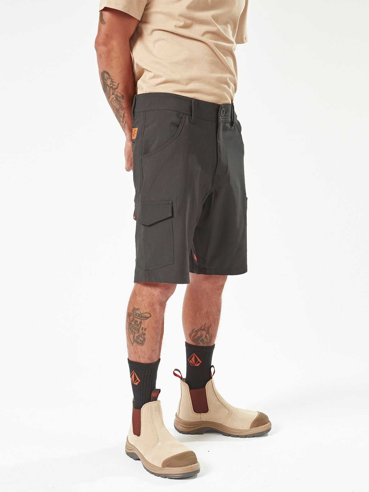 Volcom Workwear Slab Hybrid Shorts - Black