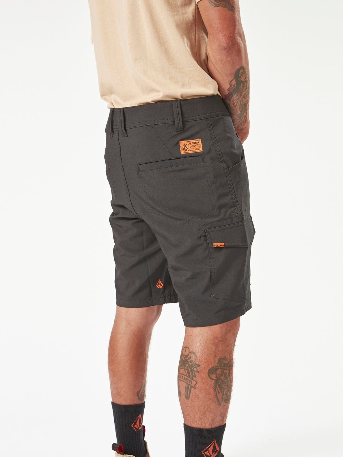 Volcom Workwear Slab Hybrid Shorts - Black