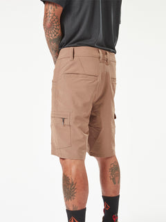 Volcom Workwear Slab Hybrid Shorts - Brindle