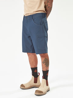 Volcom Workwear Slab Hybrid Shorts - Navy