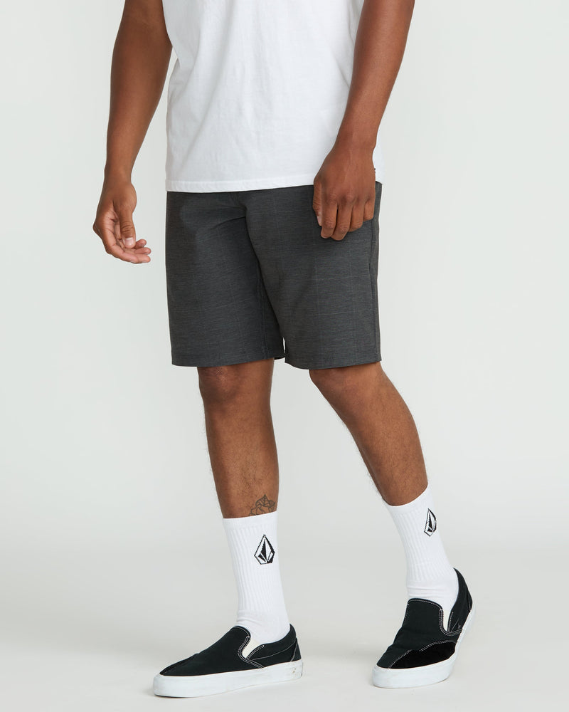 Volcom Men's Mix Frickin Cross Shred Shorts Antique Black