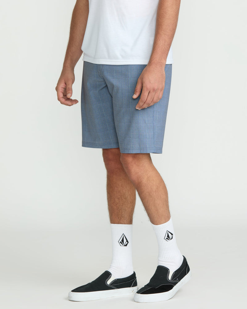 Volcom Men's Mix Frickin Cross Shred Shorts Used Blue