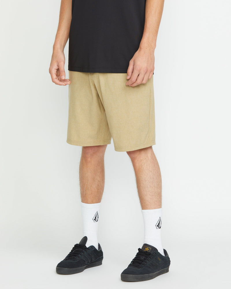 Volcom Men's Frickin Cross Shred Static Shorts Dark Khaki