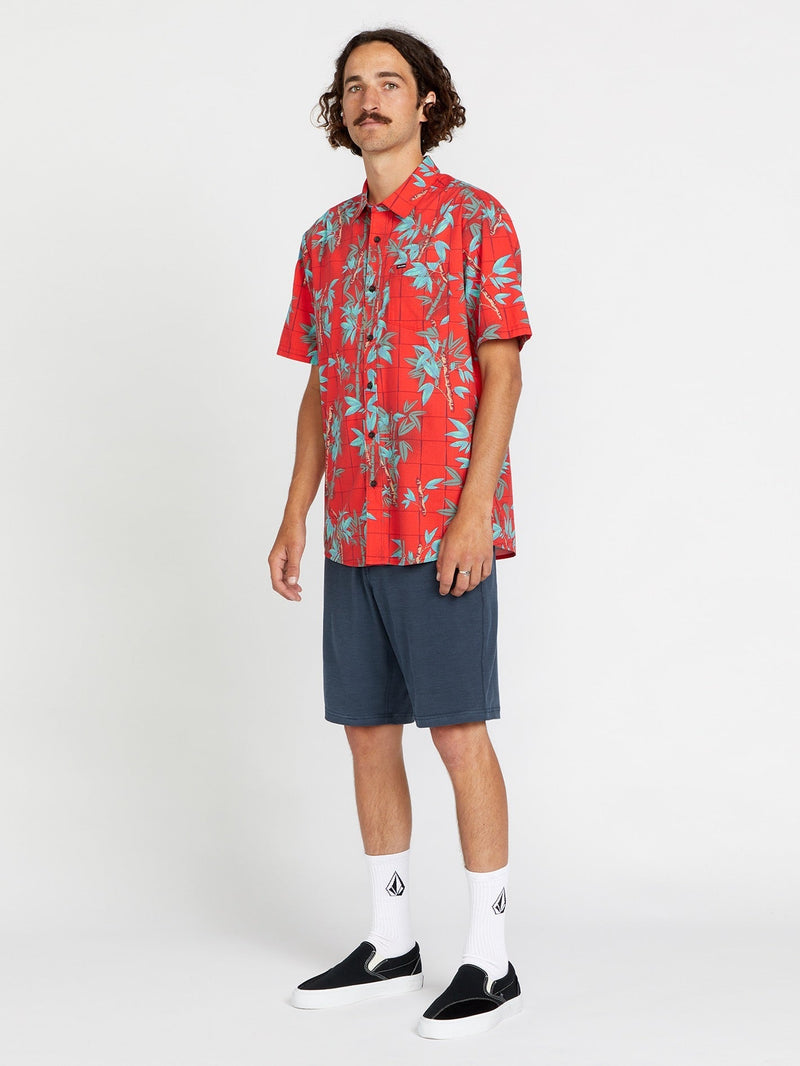 Volcom Men's Frickin Cross Shred Static Shorts Midnight Blue