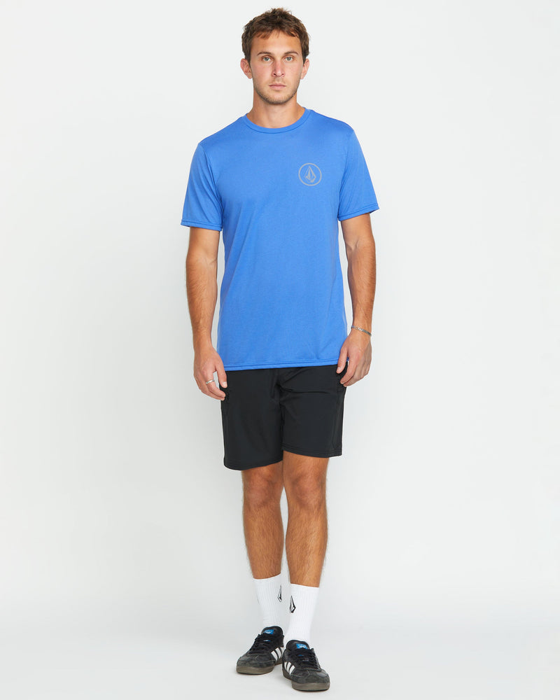 Volcom Men's Cashed In Cargo 20" Hybrid Shorts Black