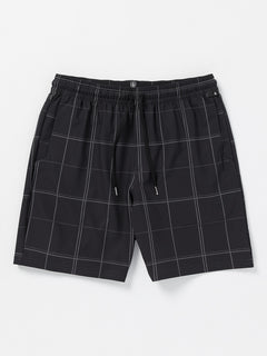 Runoff Elastic Waist Hybrid Shorts - Black