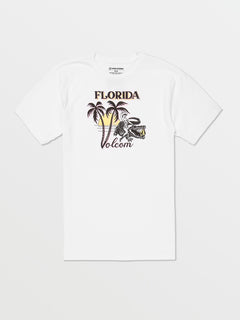 Florida Short Sleeve Tee - White
