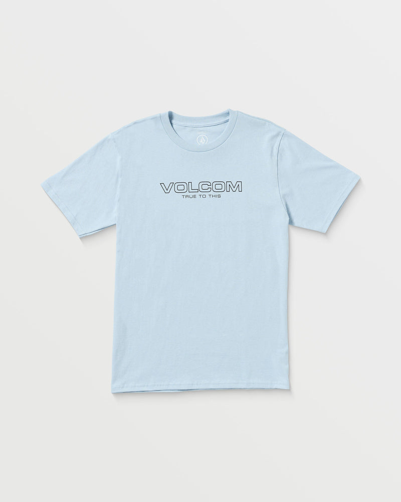 Volcom Men's Newro Short Sleeve Tee Carolina Blue