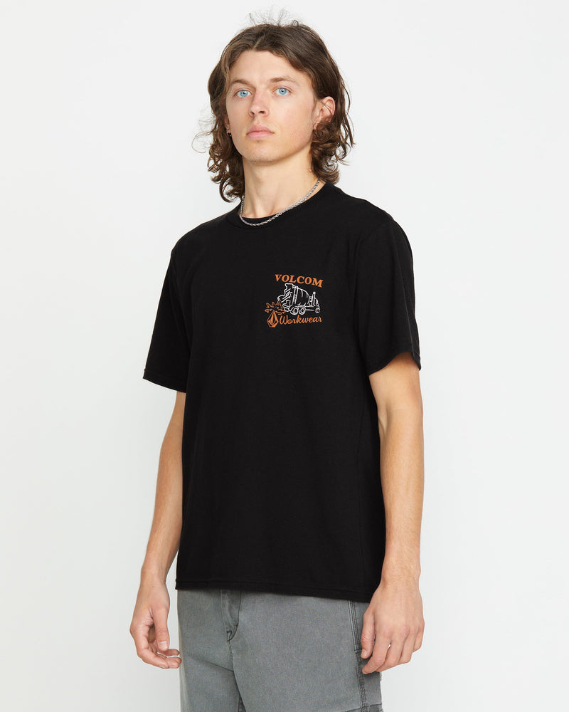 Volcom Men's Pour Choices Short Sleeve Tee Black