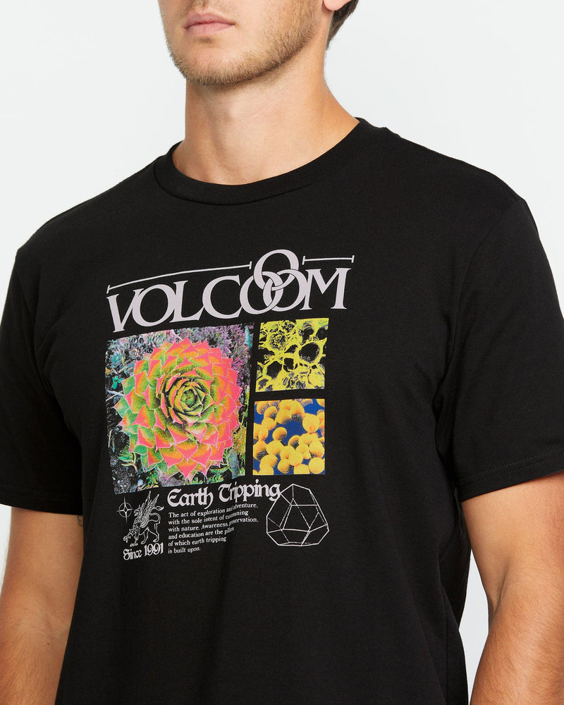 Volcom Men's Succr Short Sleeve Tee Black