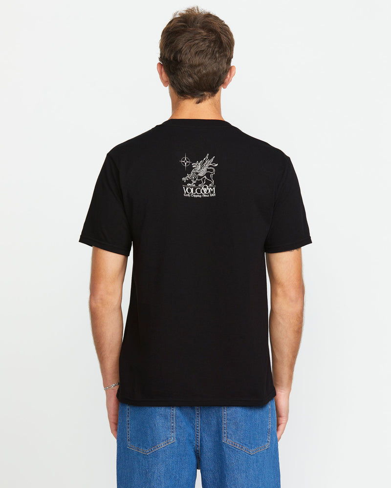 Volcom Men's Succr Short Sleeve Tee Black