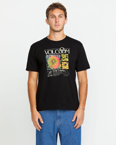 Volcom Men's Succr Short Sleeve Tee Black