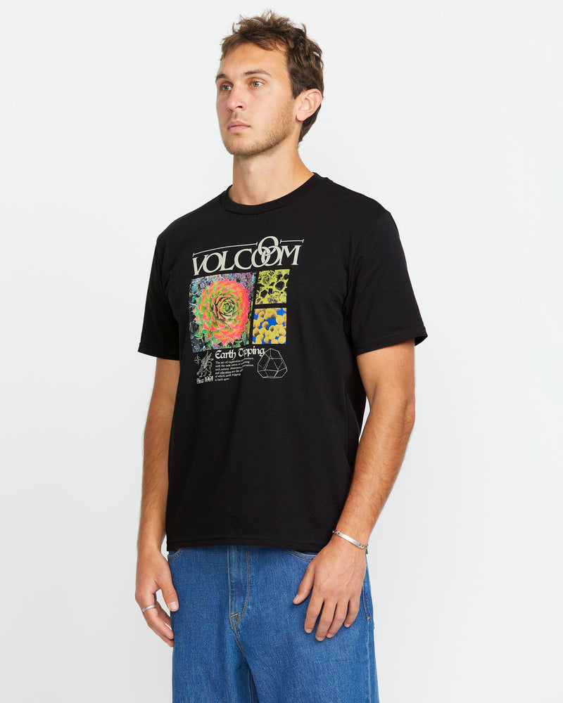 Volcom Men's Succr Short Sleeve Tee Black