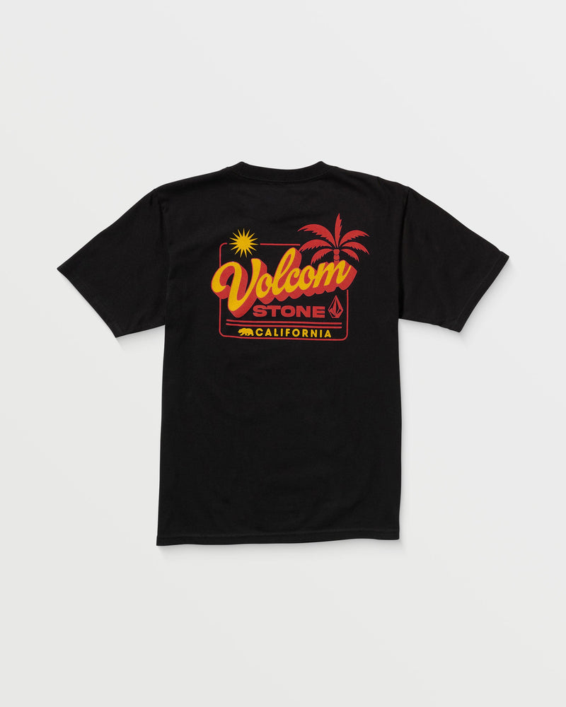 Volcom Men's Ca Dreaming Short Sleeve Tee Black