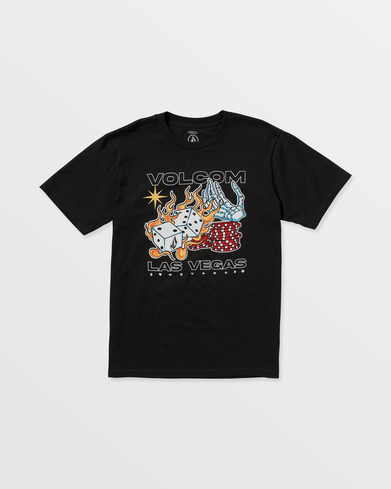 Volcom Men's Pass Line Short Sleeve Tee Black