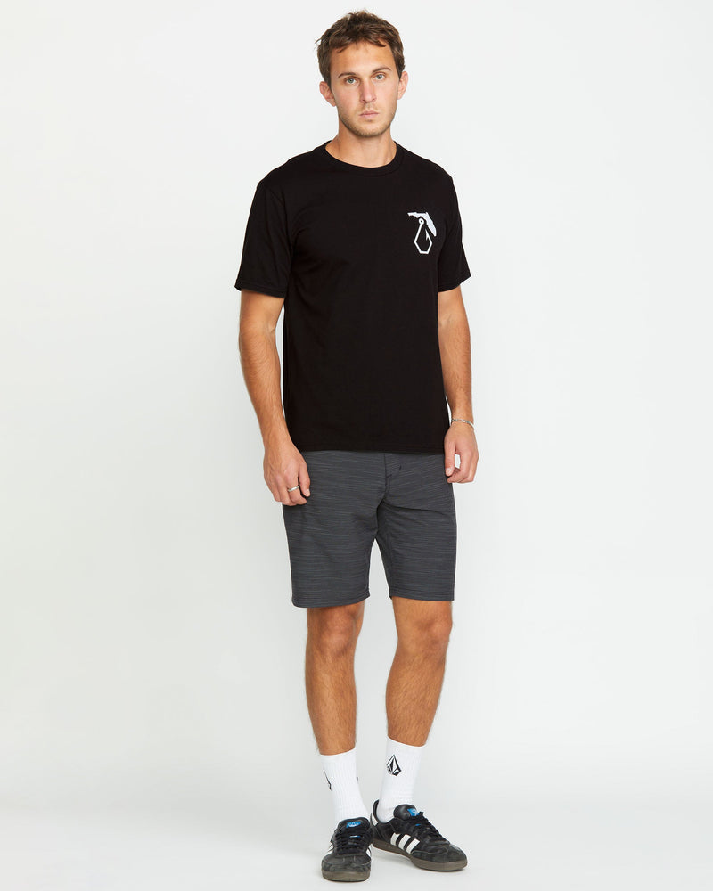 Volcom Men's Reelin Short Sleeve Tee Black