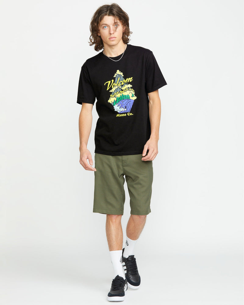 Volcom Men's Pnw Short Sleeve Tee Black