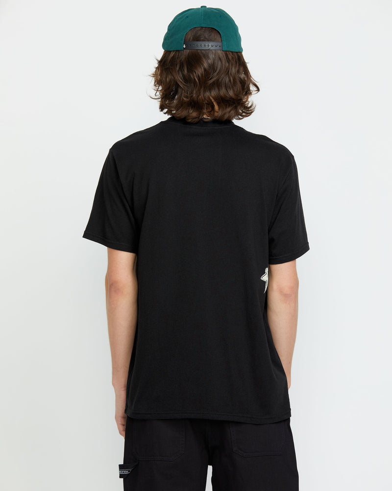 Volcom Men's Volcom Entertainment Short Sleeve Tee Black