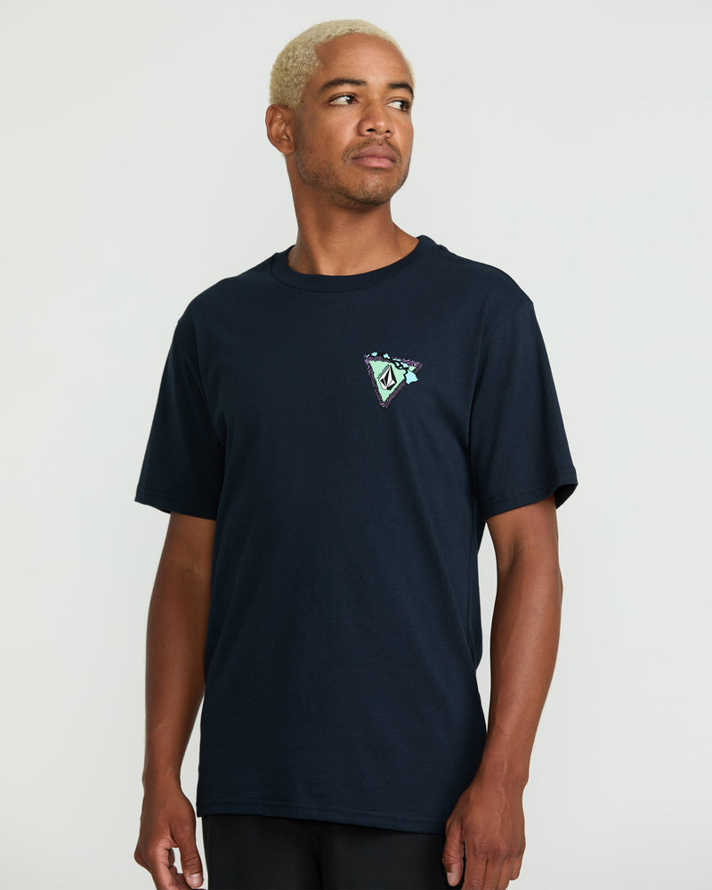 Volcom Men's Loops Short Sleeve Tee Navy