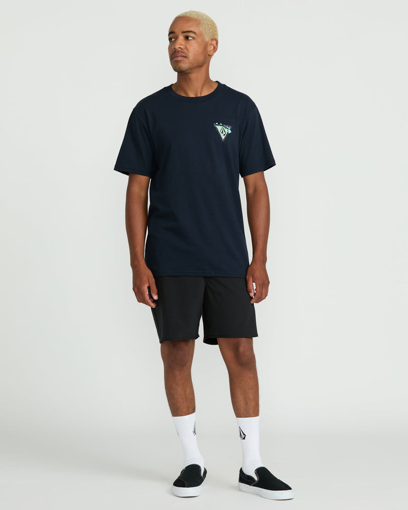 Volcom Men's Loops Short Sleeve Tee Navy