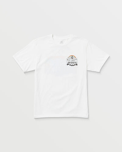 Volcom Men's Postcard Short Sleeve Tee White