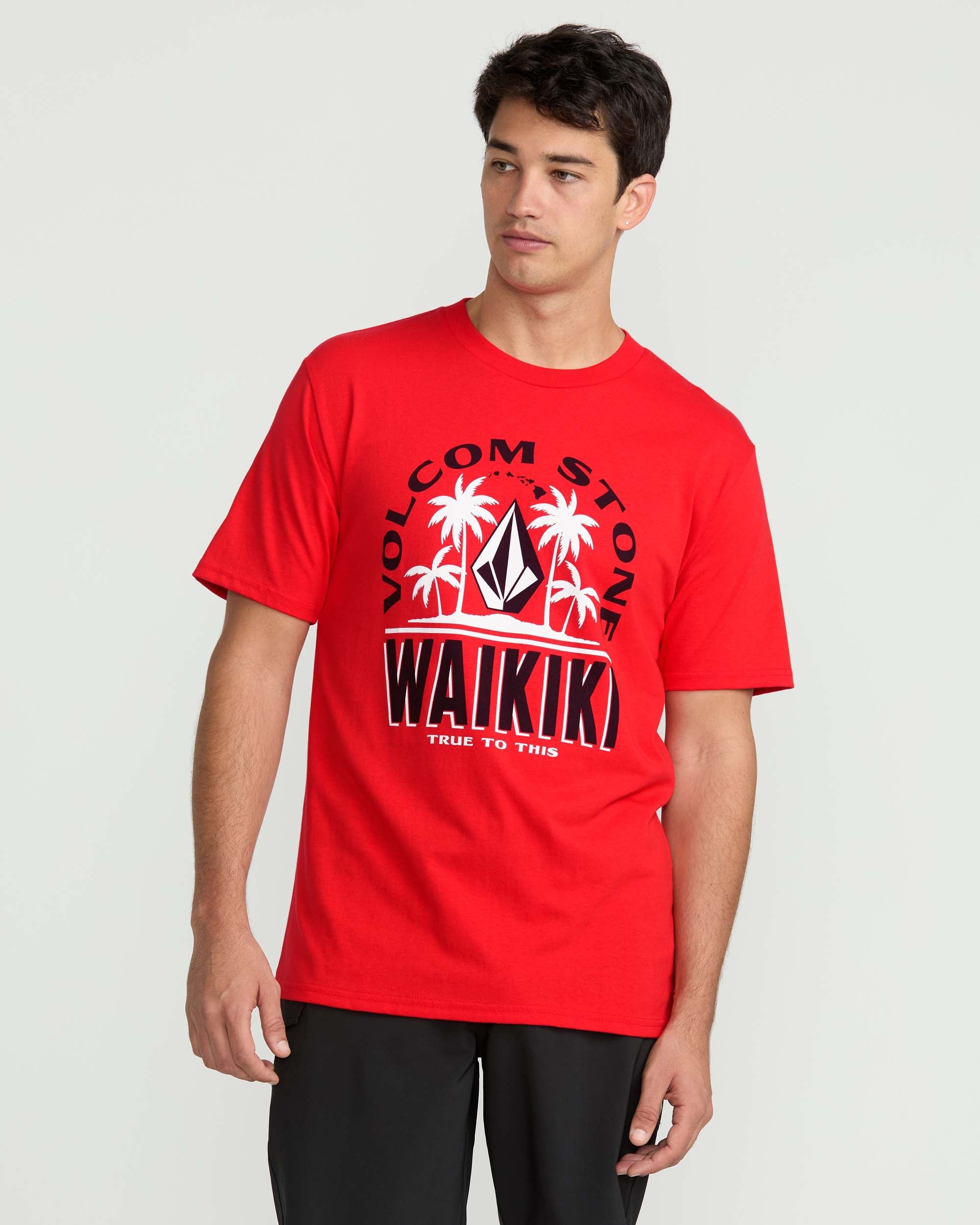 Men's Claimed Waikiki Short Sleeve Tee - Volcom