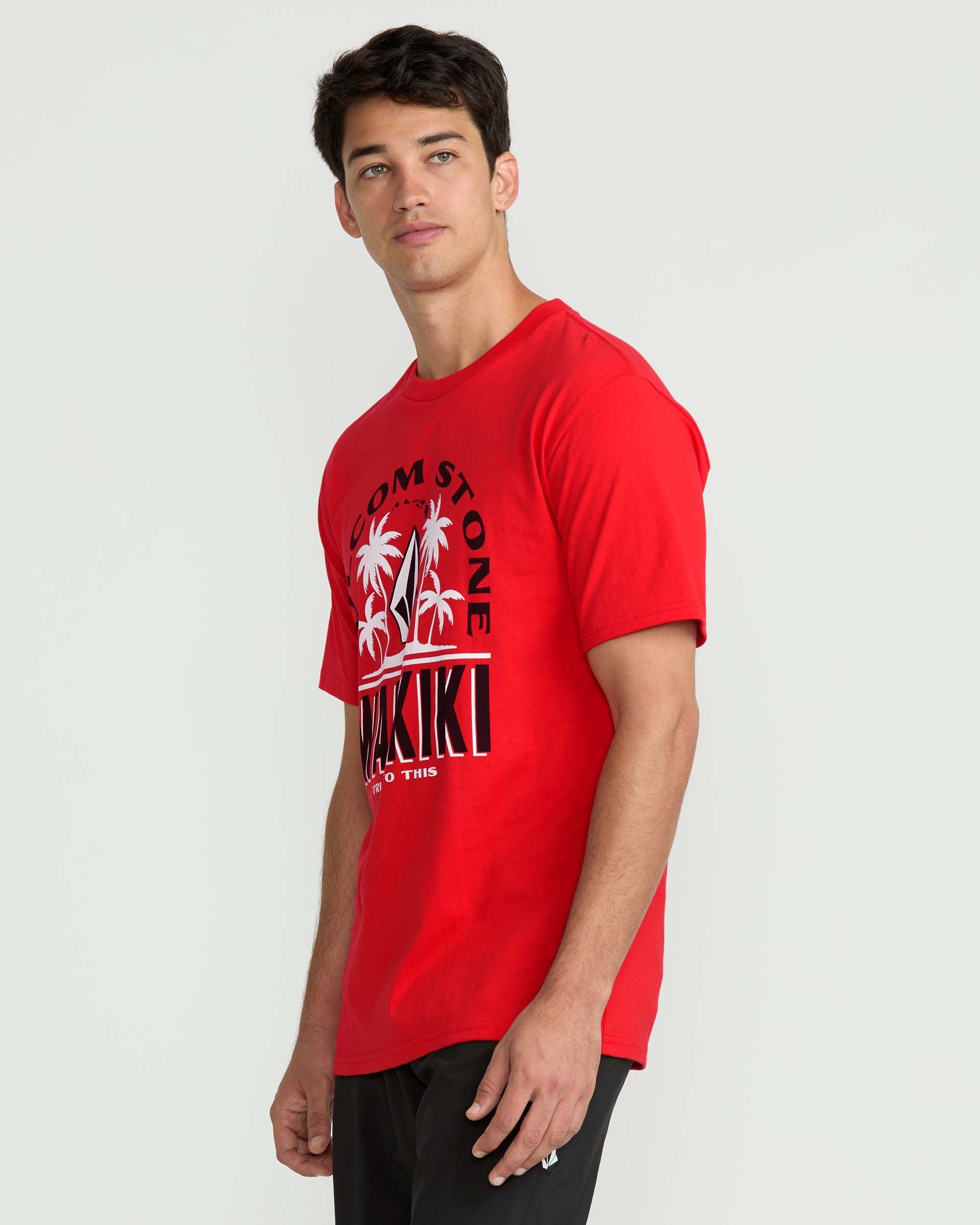 Men's Claimed Waikiki Short Sleeve Tee - Volcom