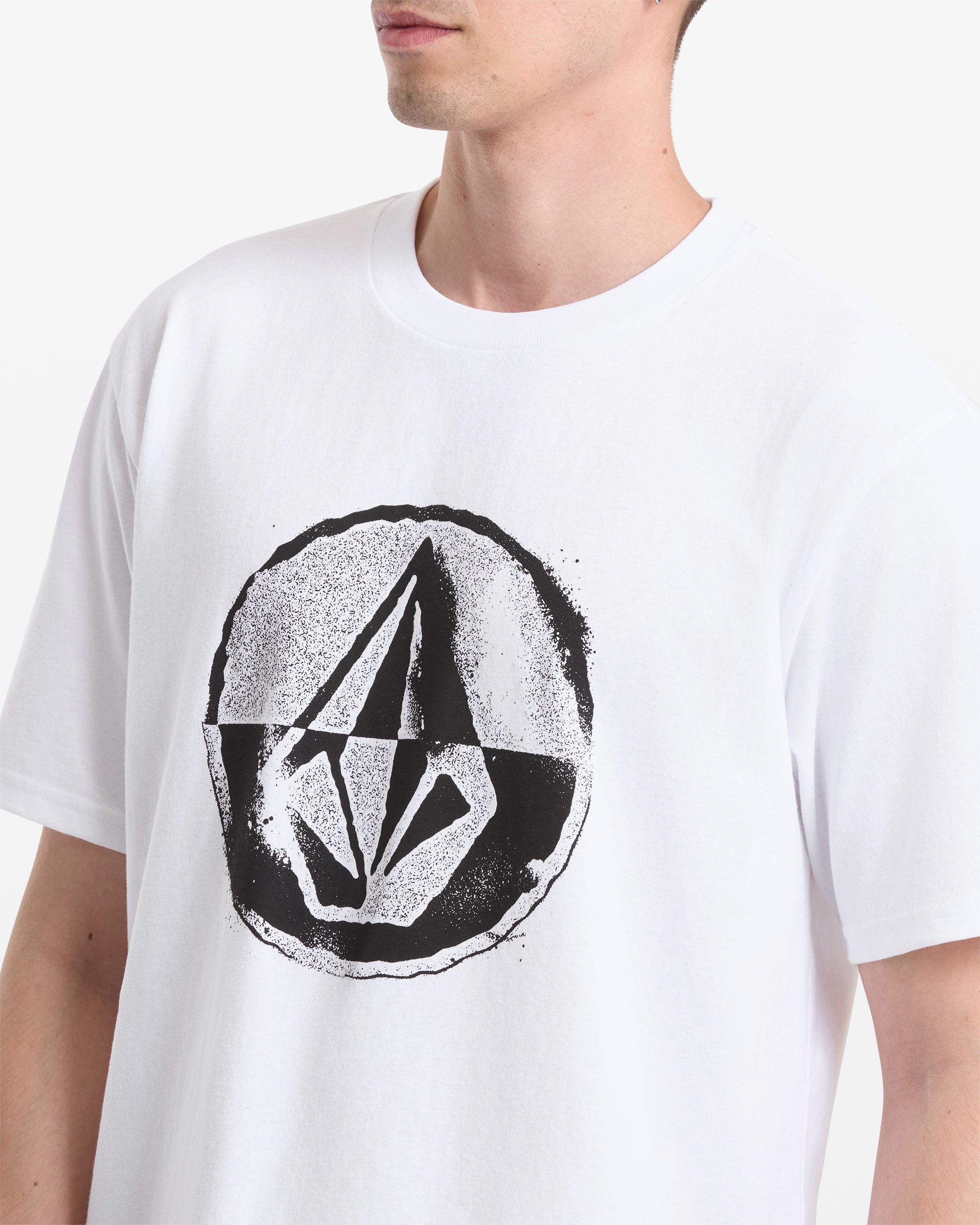 Men's Circle Split Short Sleeve Tee - Volcom