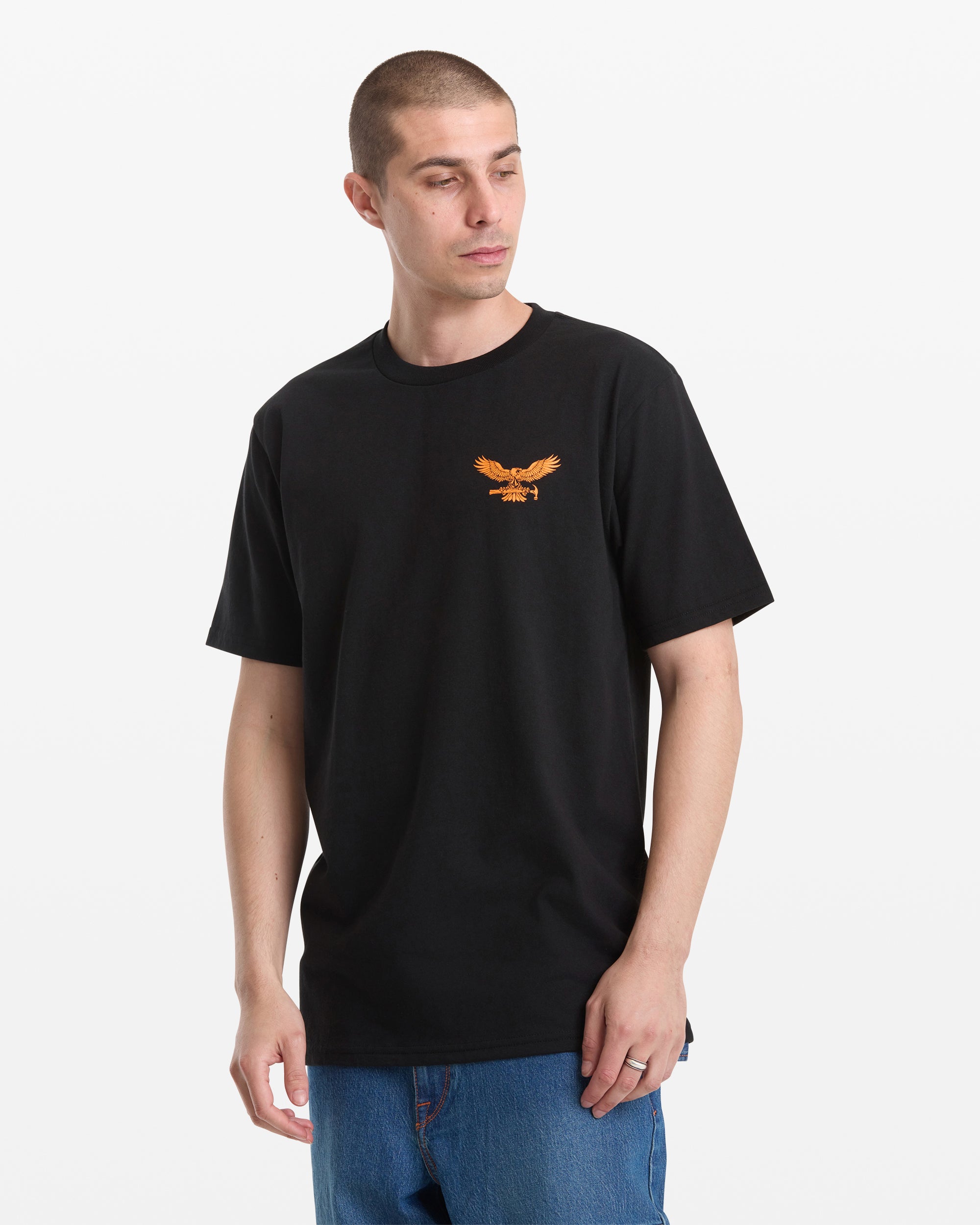 Men's Hammered Split Short Sleeve Tee - Volcom