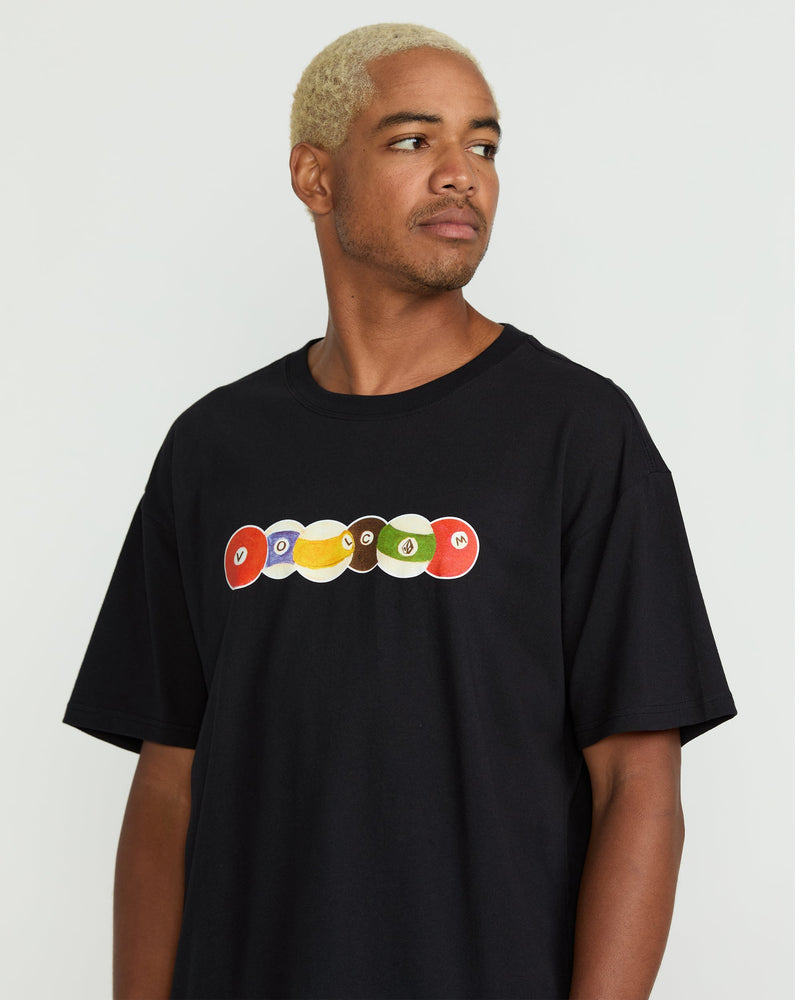 Volcom Men's Featured Artist Seth Conboy Rack Em Short Sleeve Tee Black