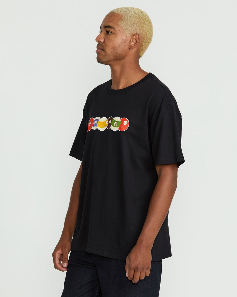 Volcom Men's Featured Artist Seth Conboy Rack Em Short Sleeve Tee Black