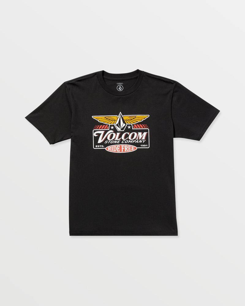 Volcom Men's Revel Short Sleeve Tee Black