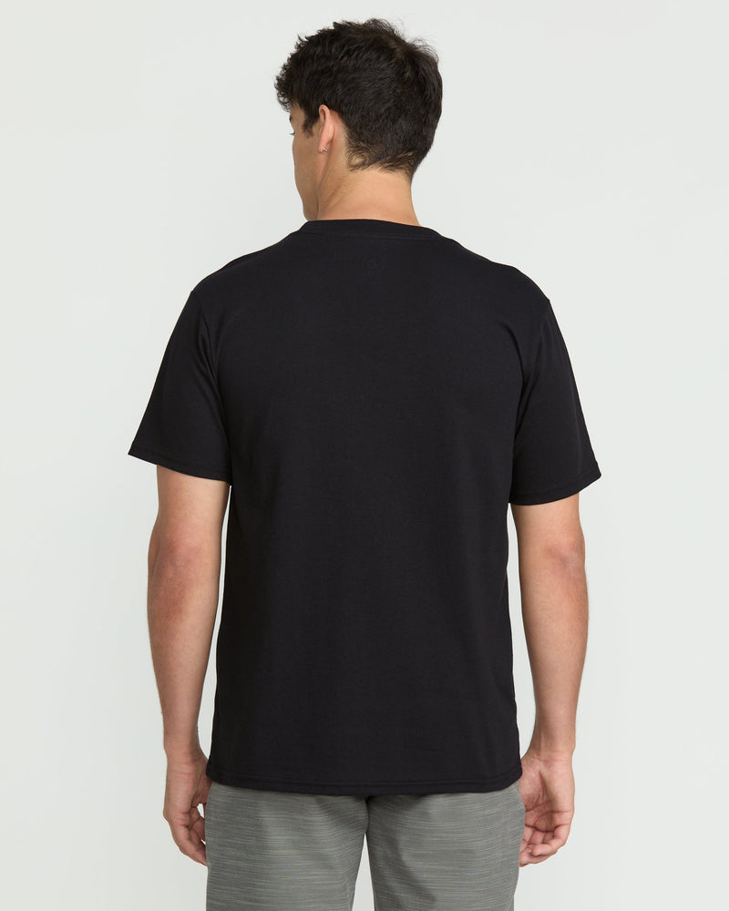 Volcom Men's Revel Short Sleeve Tee Black