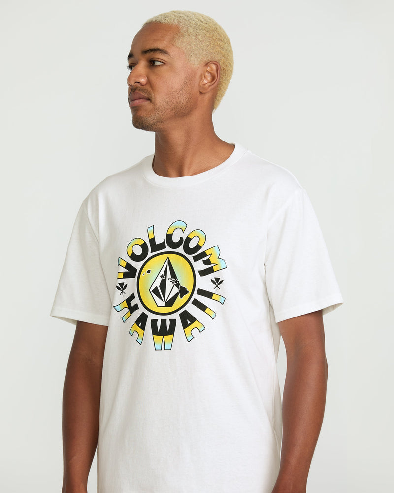 Volcom Men's Rotation Short Sleeve Tee White