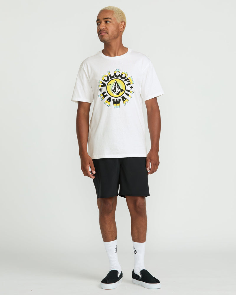 Volcom Men's Rotation Short Sleeve Tee White