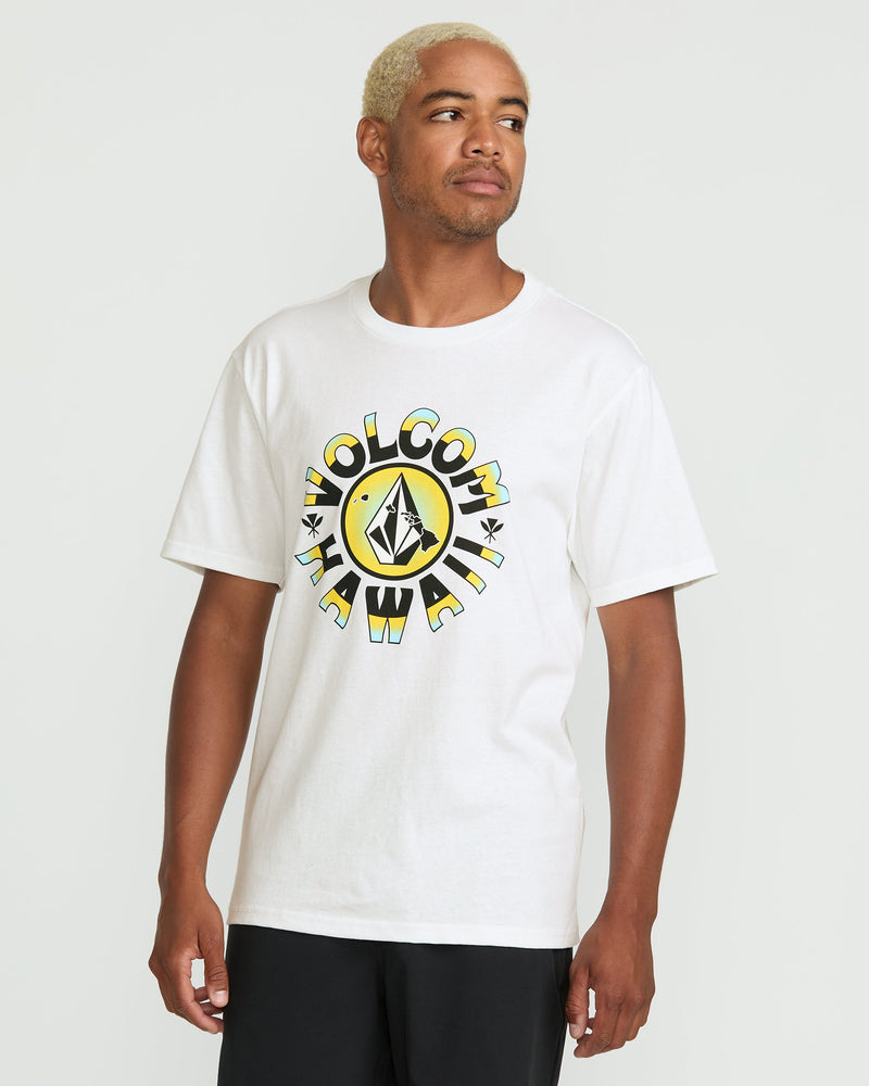 Volcom Men's Rotation Short Sleeve Tee White